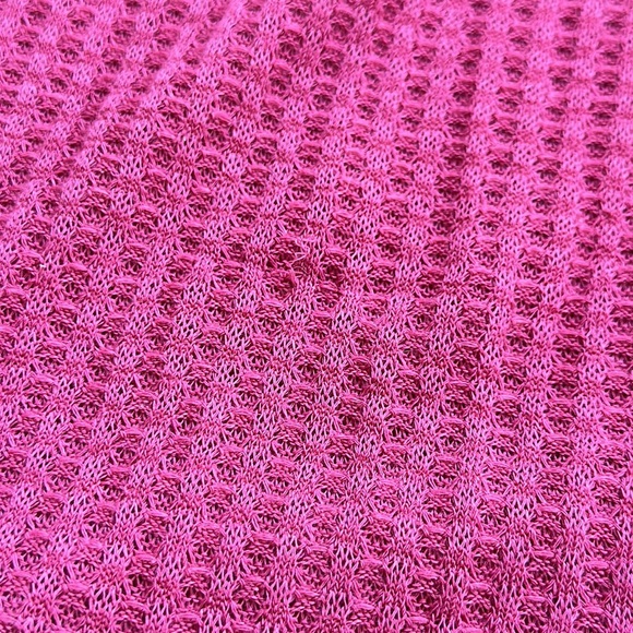 Oversized Waffle Knit Batwing Sweater - Picture 6 of 6